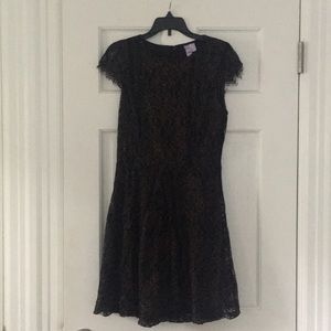Black and gold holiday dress